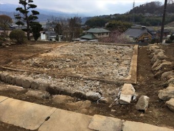 解体完了です