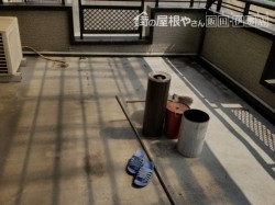 超速硬化ウレタン防水工事施工前