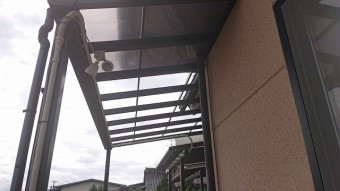 長野県下伊那郡高森町サンワホーム足場8