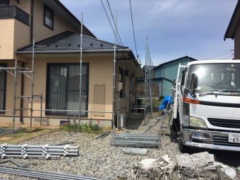 足場解体