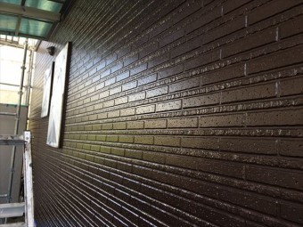 上塗り後の写真