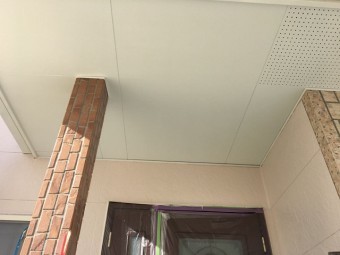 軒天の塗装