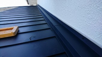 水切の板金加工をします
