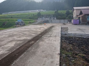 長野県飯島町牛舎解体後半9