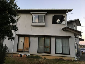 外壁塗装施工前です