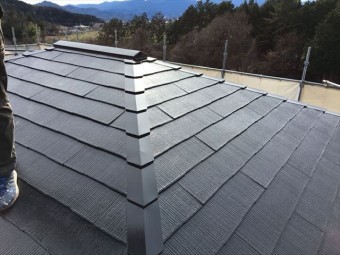 屋根塗装完成