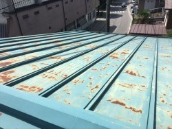 トタン塗装施工前