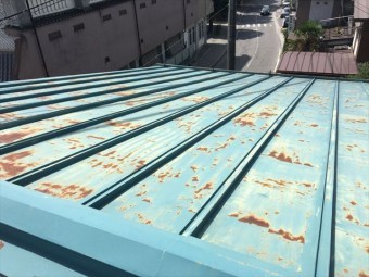 トタン塗装施工前