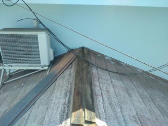 下地木部を撤去します