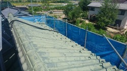 足場着工です。