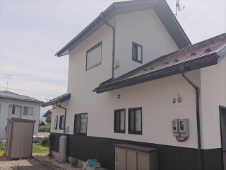 長野県駒ヶ根市外壁屋根塗装完成1