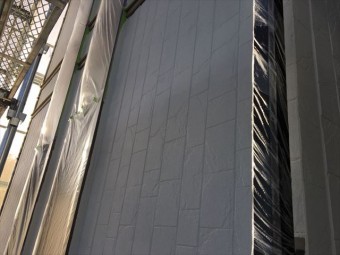 養生作業の写真
