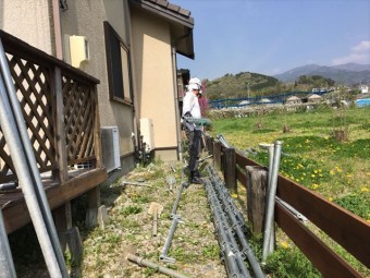 足場の写真