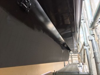 鼻隠しの塗装完成