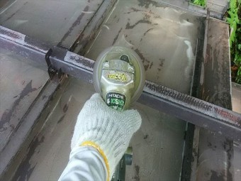 樹液撤去ケレン作業4