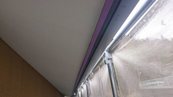 下條村陽皐 外壁塗装養生1