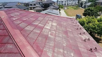 飯田市時又コロニアル下塗り4