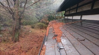 宮田村トタン屋根塗装洗浄7