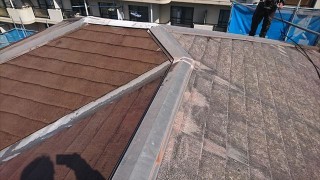 塩尻市外壁塗装屋根カバー洗浄2