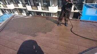 塩尻市外壁塗装屋根カバー洗浄3