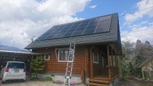 長野県中川村ログハウス現調
