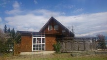 長野県中川村ログハウス現調12