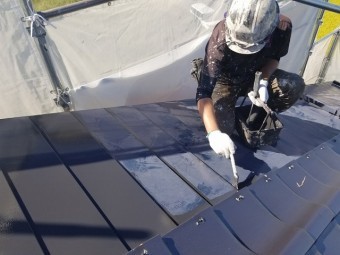 トタン屋根します シャネツトップワン使用です