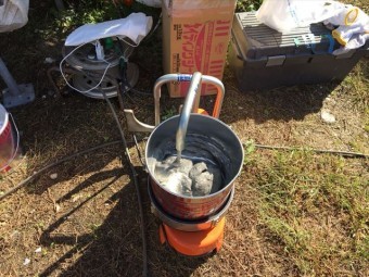 コーキング撹拌