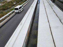 箱樋の点検です