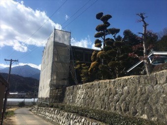 足場の写真