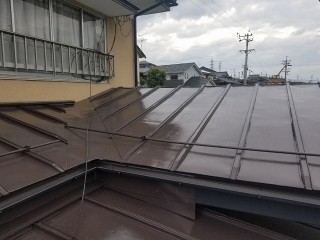スーパーシャネツサーモ で中塗りです