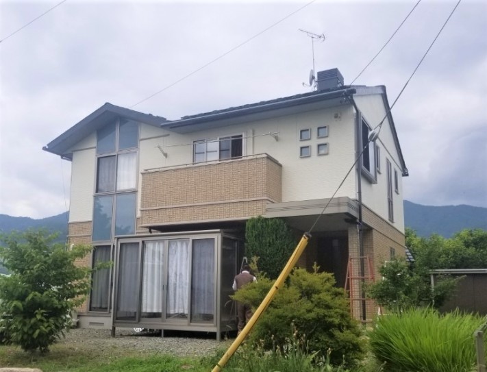 外壁塗装完成です