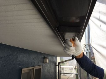 雨樋の塗装