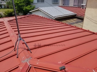 塗装前のトタン屋根です②