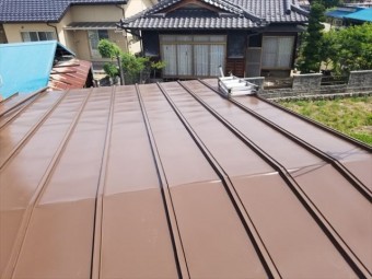 011_屋根_上塗り_-_施工中_R
