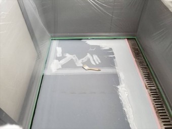 施工中の写真です