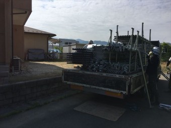 現場入り