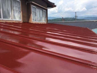 完成写真屋根