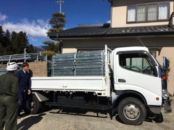 現場入り