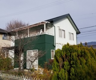 外壁屋根塗装工事完成しました