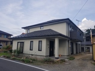 外壁屋根の塗装工事完成しました