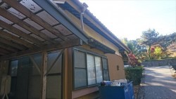 駒ヶ根市 外壁完成4