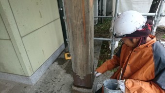木部ハケアク洗い現状