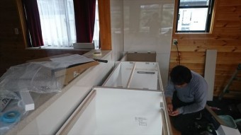 長野県駒ヶ根市キッチン入れ替え5