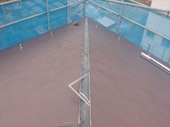 長野県松本市元町屋根コロニアルカバー板金13