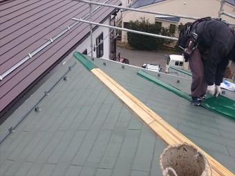 長野県松本市元町屋根カバー10