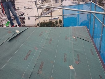 長野県松本市元町屋根カバー14