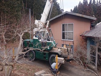 下條村倉庫屋根カバー10