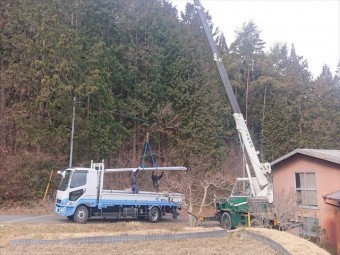 下條村倉庫屋根カバー11