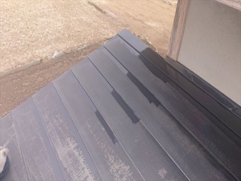 下伊那郡下條村トタン屋根塗装ダメ込み2